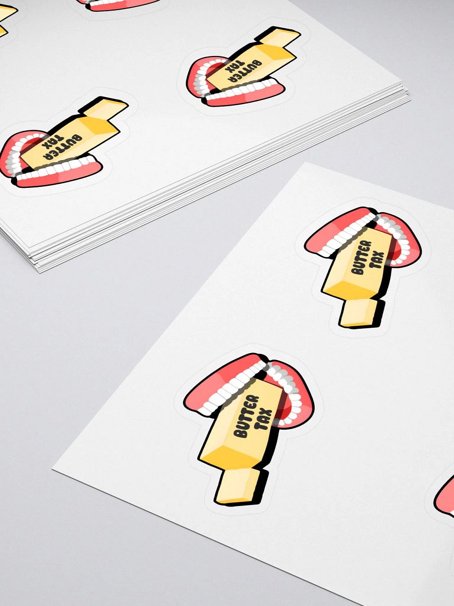 Butter Tax | 4 Sticker Pack product image (4)