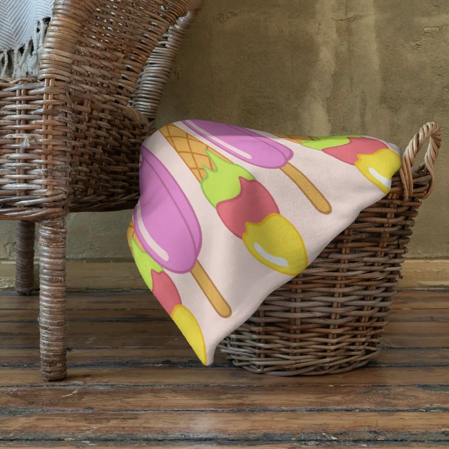 Ice Cream Throw Blanket product image (9)