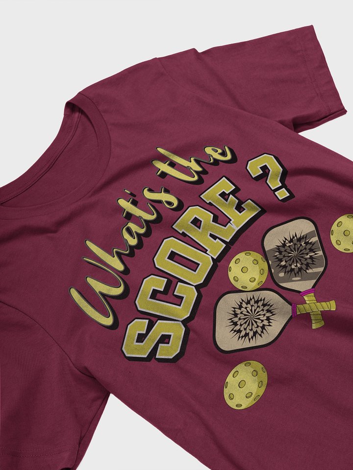 Whats The Score Pickleball Stylishly Tee product image (5)