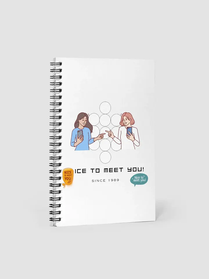 Ice To Meet You! spiral notebook product image (1)
