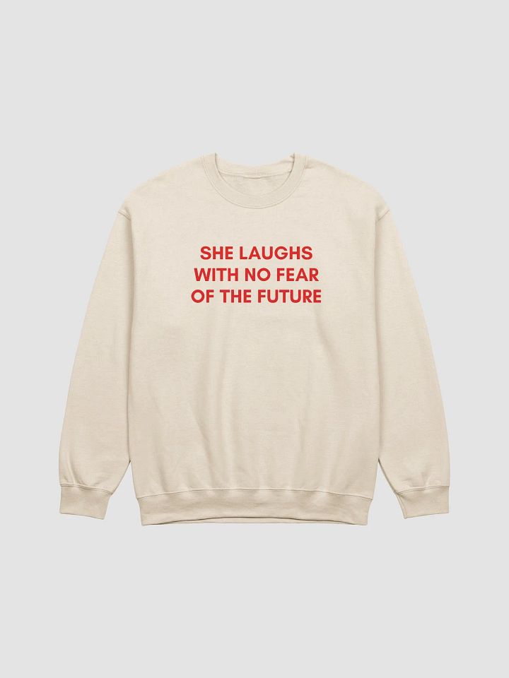 SHE LAUGHS Crew Neck product image (2)