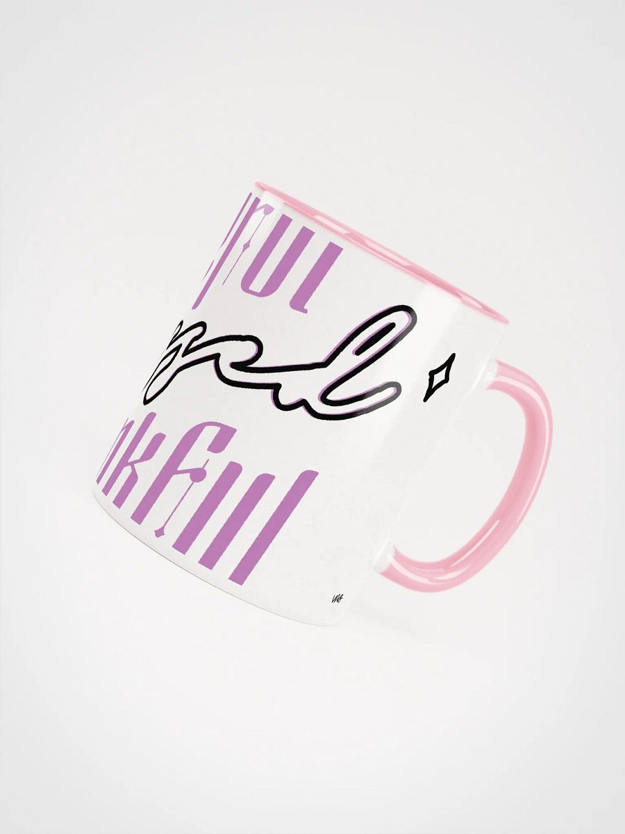 Grateful, Blessed, Thankful (Ceramic Mug with Color Inside) product image (4)