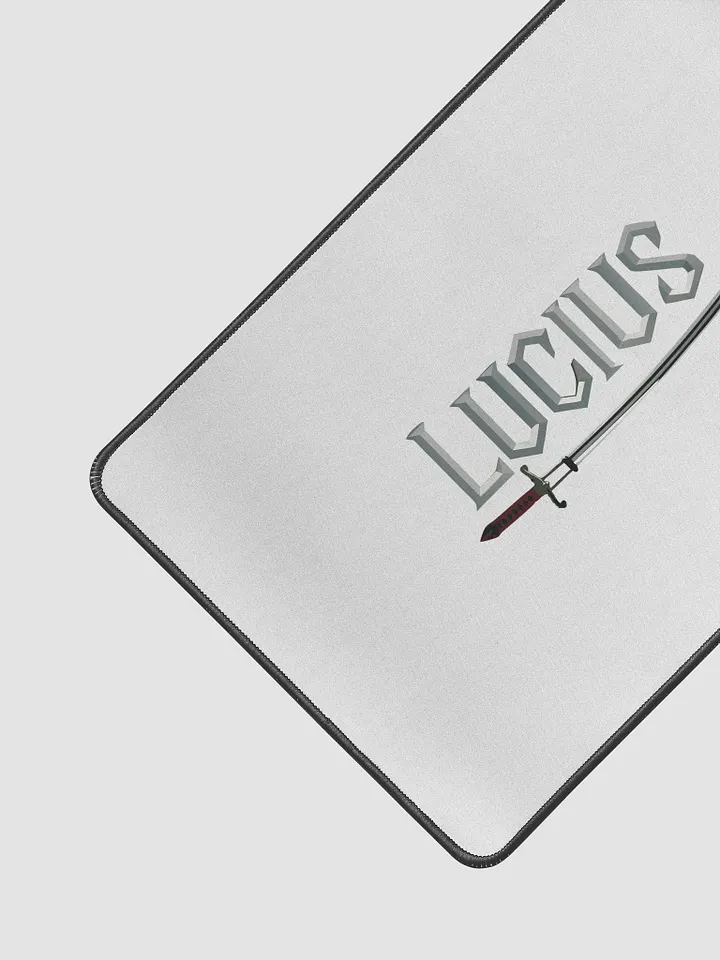 Lucius Desk Mat 12" x 18" product image (2)