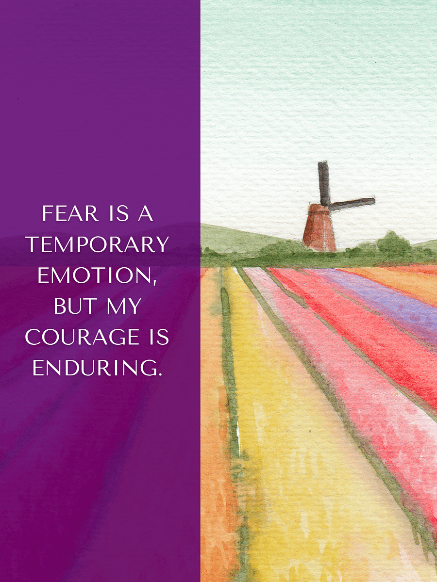 Fear Conquering Journal: 30 Prompts to Reclaim Your Courage product image (4)