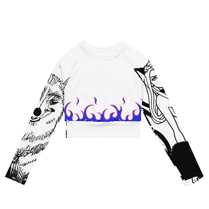 Flame Fusion Recycled Crop Top product image (2)