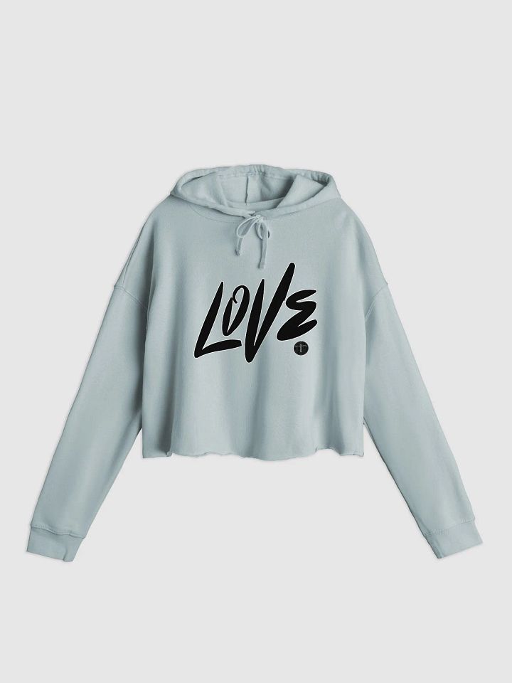 Love - Keep It Simple - Independent Trading Co. Women’s Lightweight Cropped Hoodie product image (1)