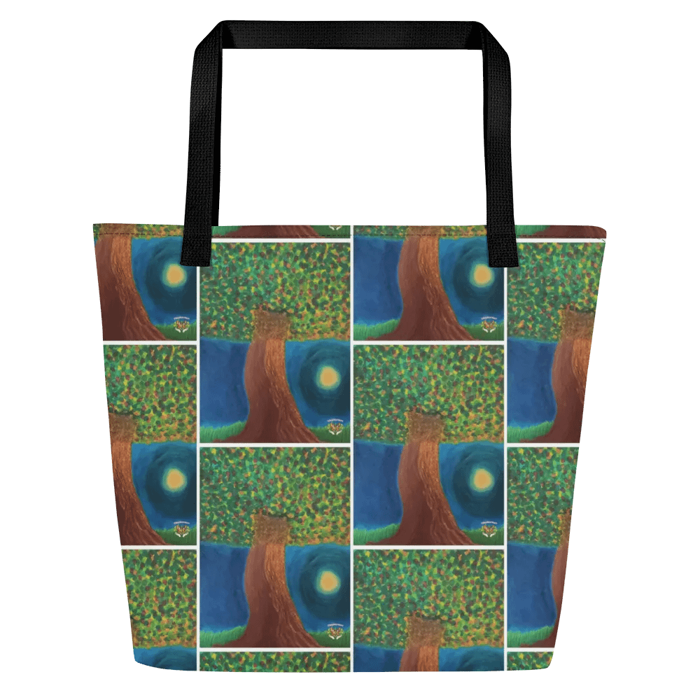 Enchanted Tree All-Over Tote Bag product image (1)