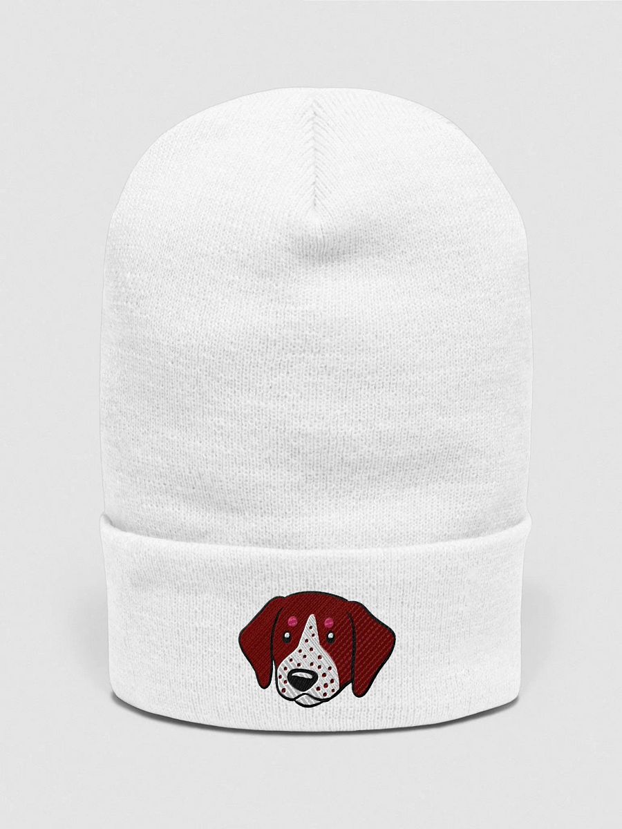German Shorthaired Pointer Pup Embroidered Beanie product image (16)