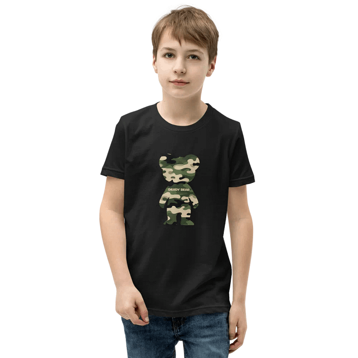 Deady Bear Camo Youth T-Shirt product image (2)