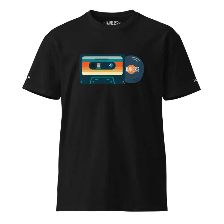 jaame.sss Retro Music Vibes T-Shirt product image (1)