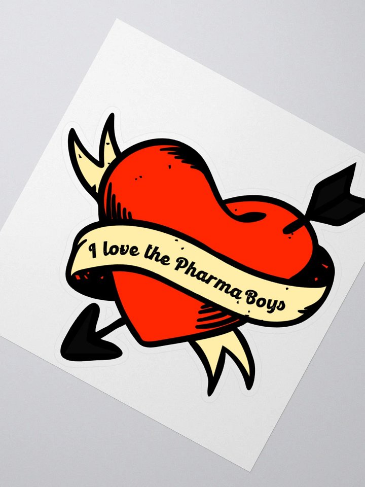 Limited Edition I Love The Pharma Boys Sticker product image (5)