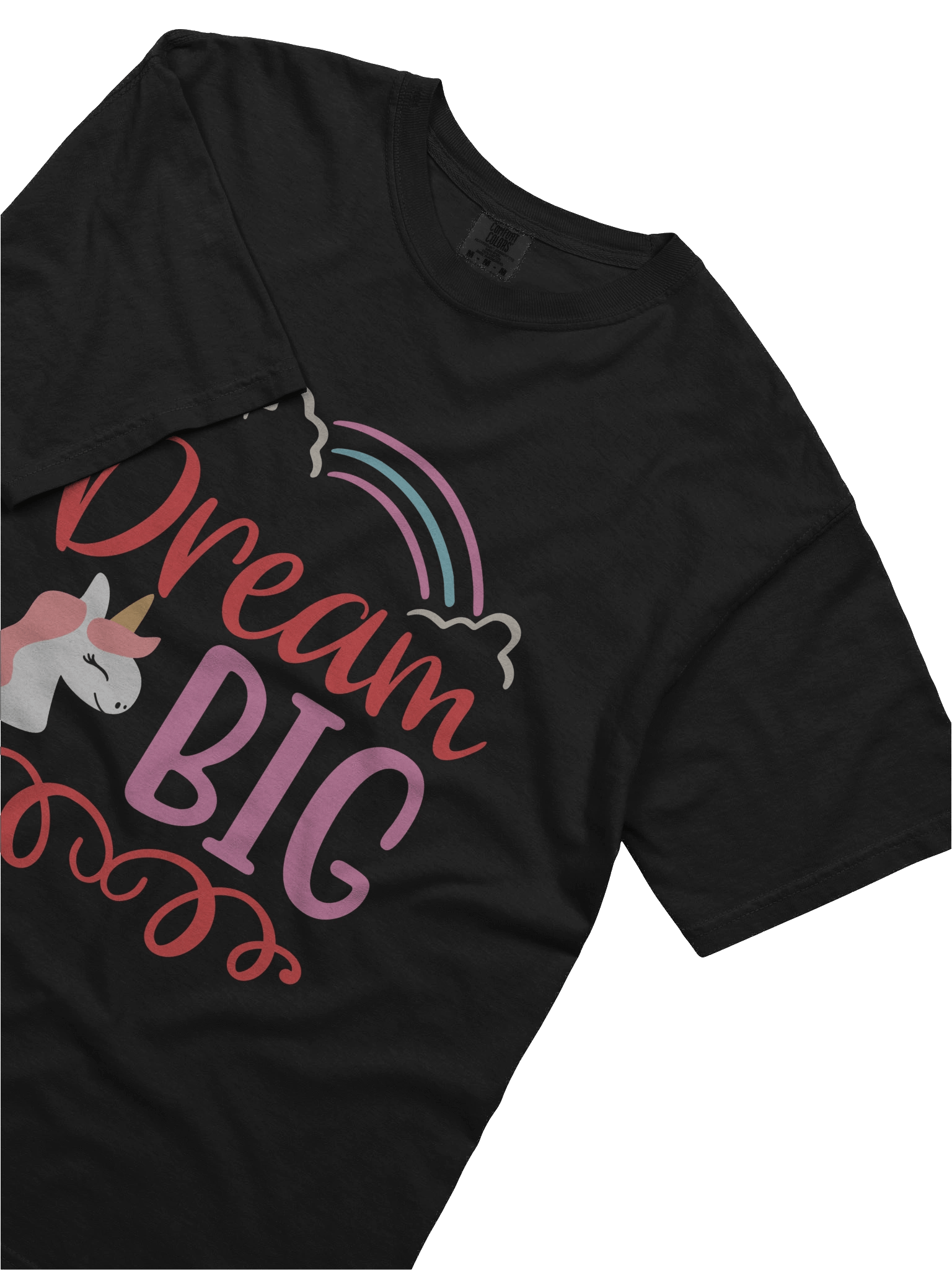 Dream Big Rainbow Unicorn T-Shirt product image (45)