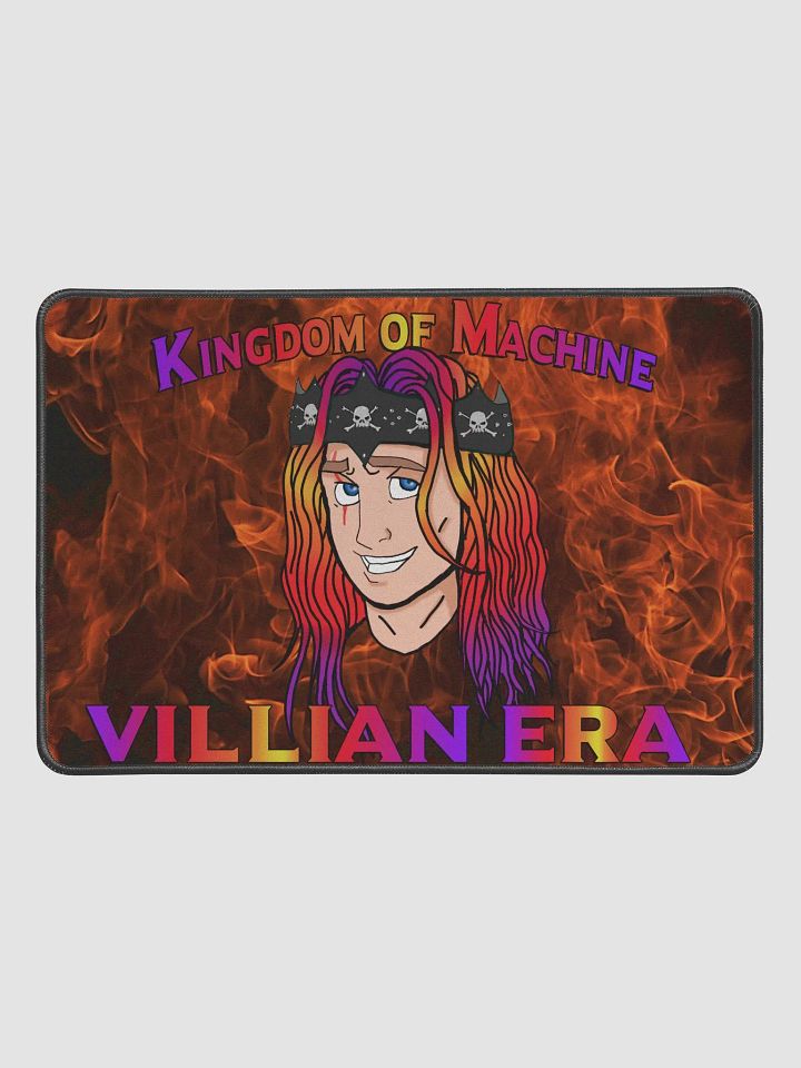 evil king- i play on pc with a controller mouse pad 12x18 product image (1)