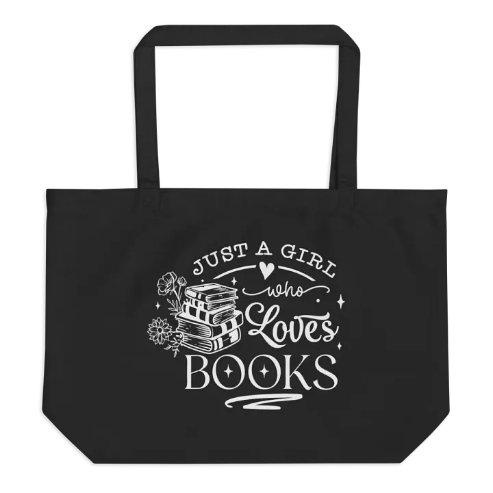 Just A Girl Who Loves Books Bag product image (1)