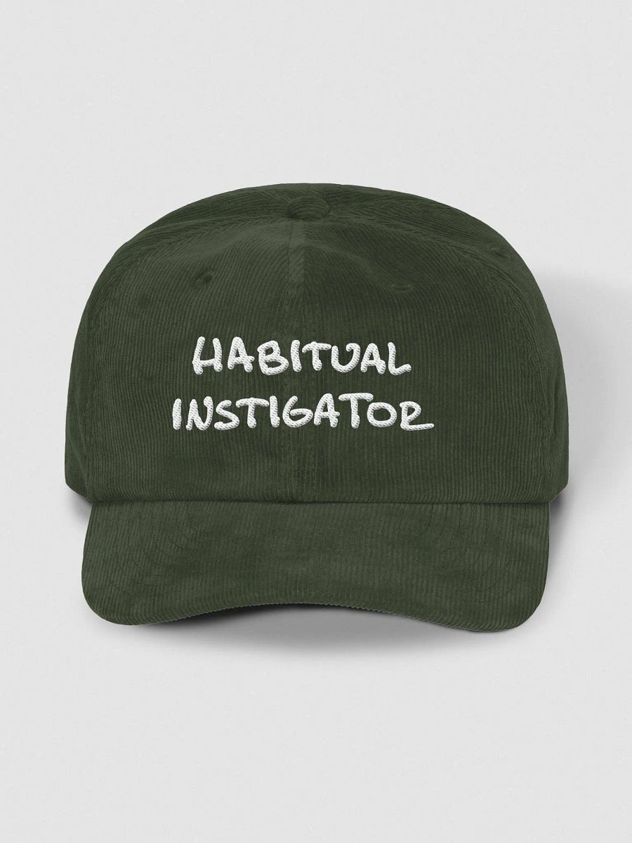 Habitual Instigator Cord Hat product image (1)