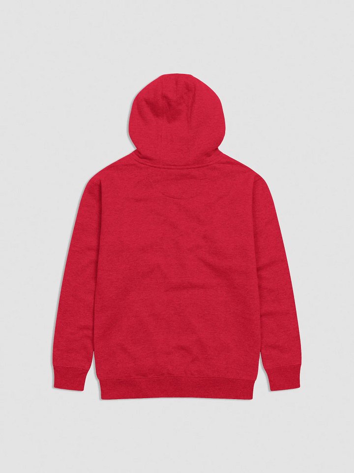 Cruise With Ben and David Logo Embroidered Unisex Hoodie - Red product image (2)
