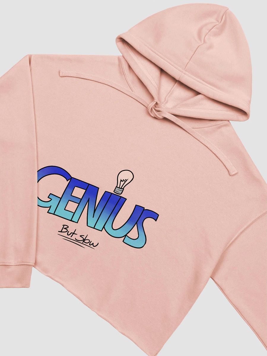 Crop-Top Hoodie - Genius But Slow product image (11)