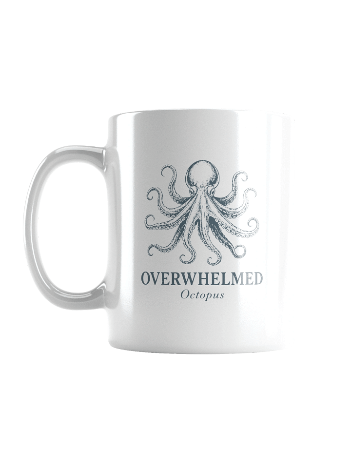 Overwhelmed Octopus Ceramic Mug product image (1)