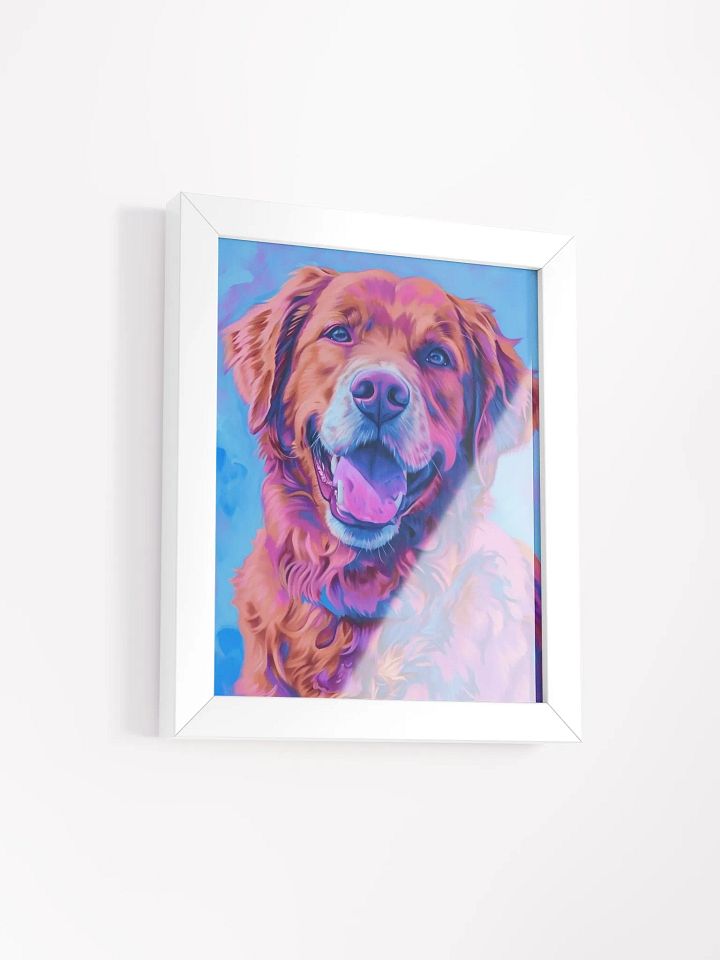 Joyful Retriever Framed Poster product image (2)