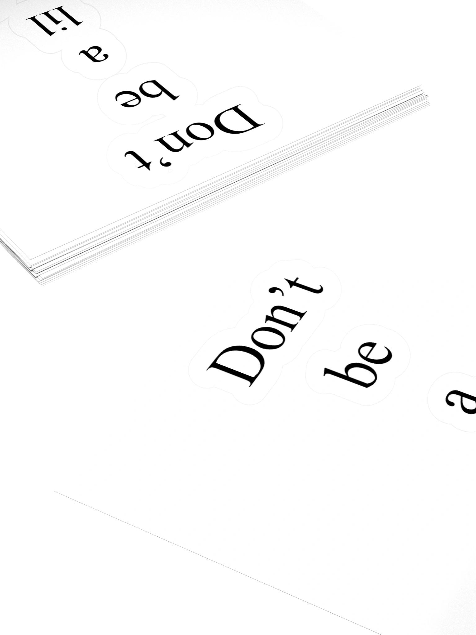 Don't Sticker product image (4)