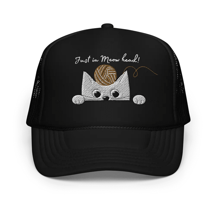 Just in Meow Head Cap! product image (1)