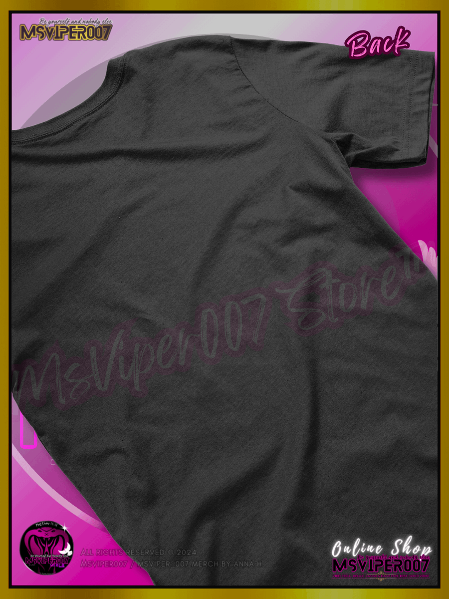 T-Shirt - MsViper007's "Focus on your goals (blood • sweat • tears)™ " [pink] - Comfort T-shirt By Anna H. product image (4)
