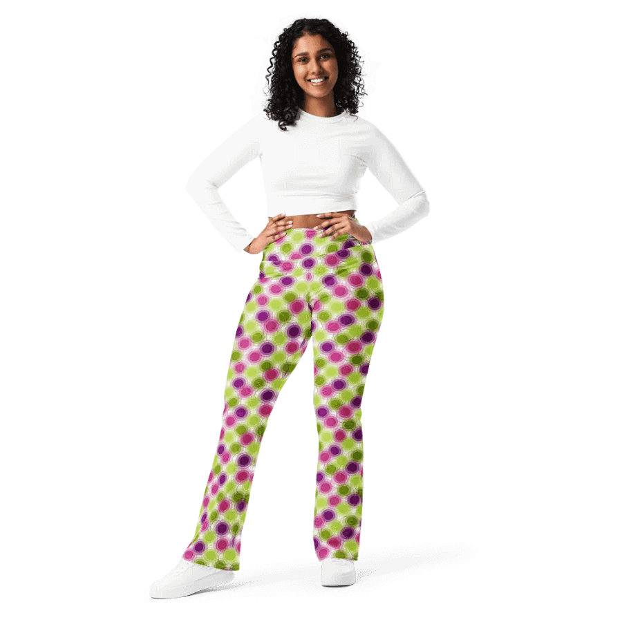 Color Splash | Flare Leggings product image (1)