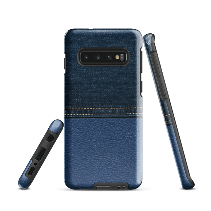 Denim & Leather Tough Case for Samsung® product image (1)
