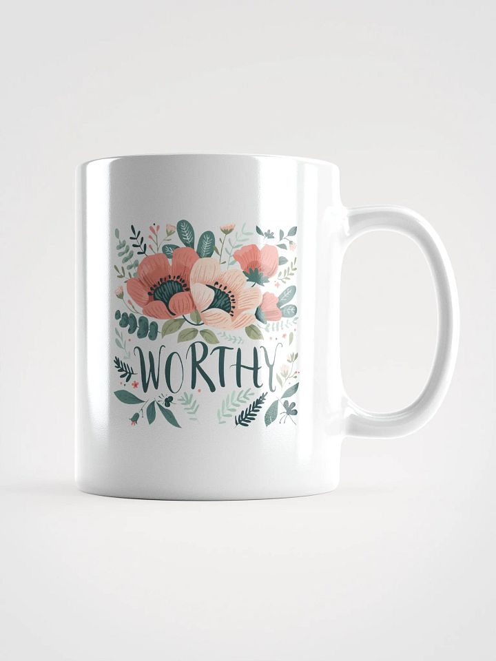 Worthy Positivity Coffee Mug product image (1)