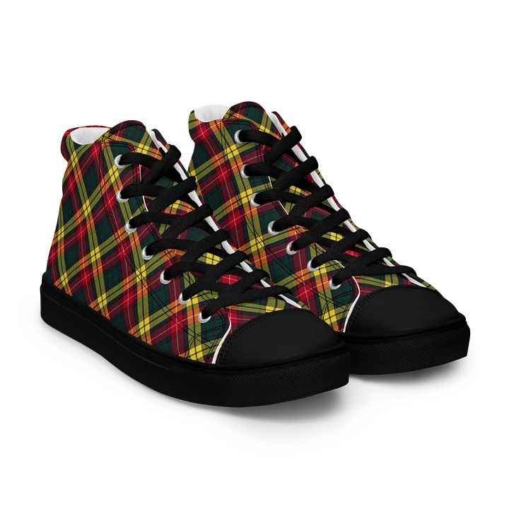 Buchanan Tartan Men's High Top Shoes product image (1)