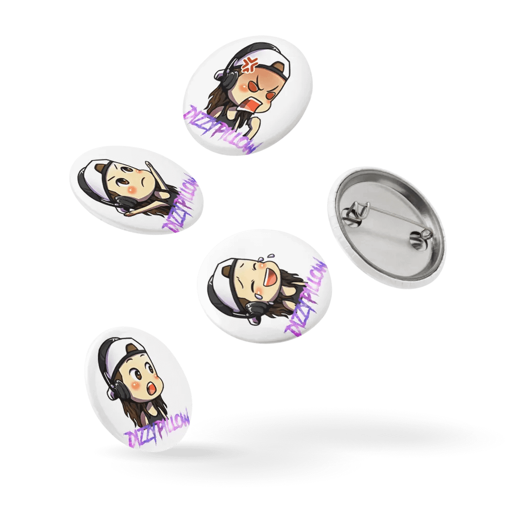 DizzyPillow Pin Set #1 product image (9)