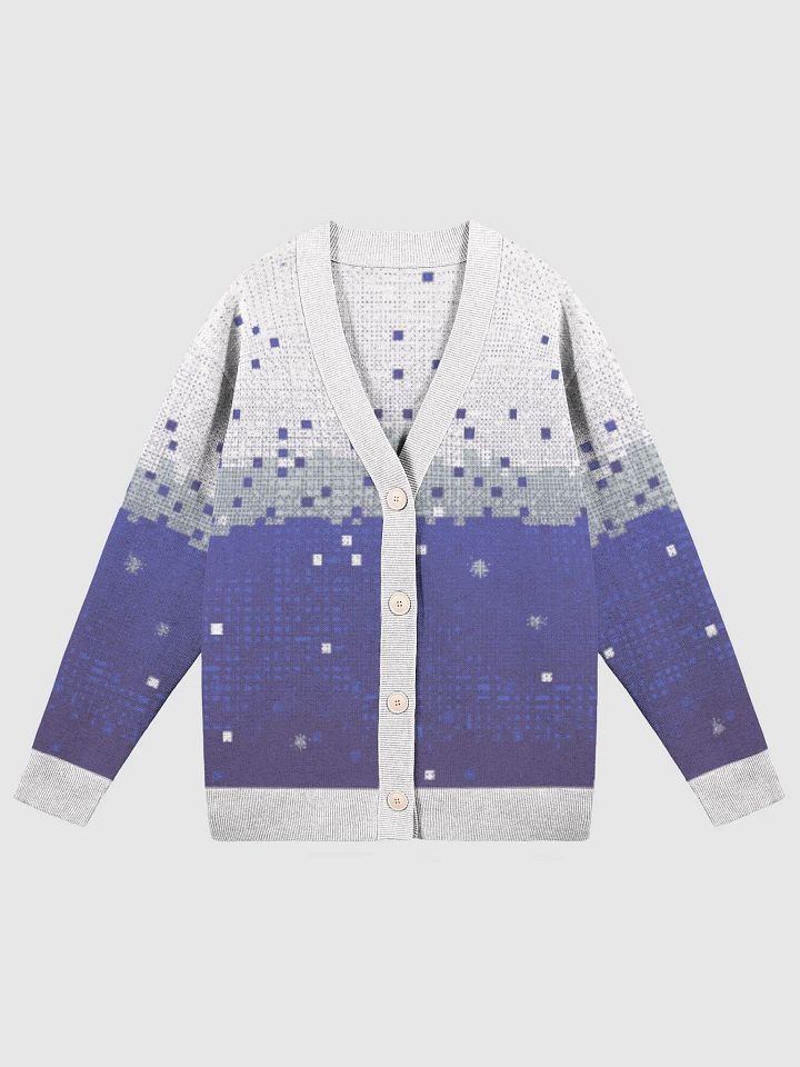 Blue Square Confetti Cardigan product image (4)