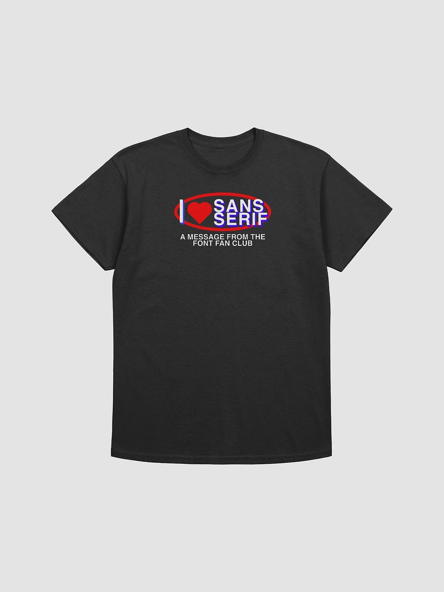 SANS SERIF FAN TEE product image (1)