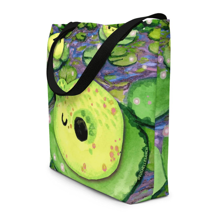 Toad Lagoon Canvas Tote product image (2)