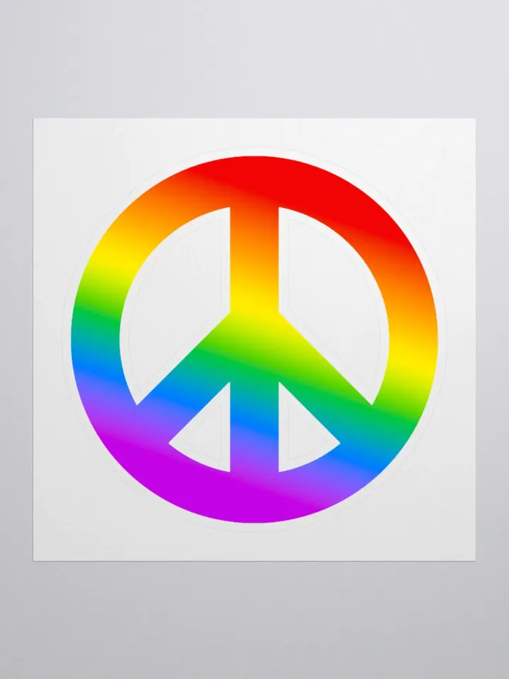 Peace Rainbow / Sticker product image (1)