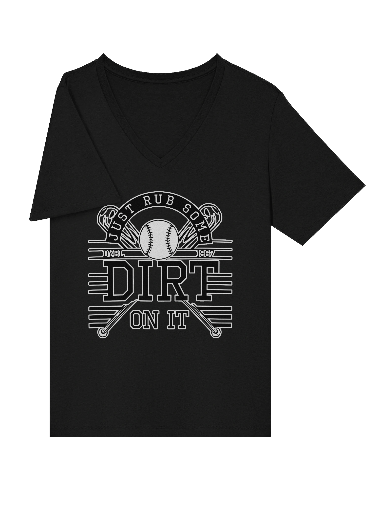 Vintage Baseball Crossed Bats Graphic Tee product image (39)