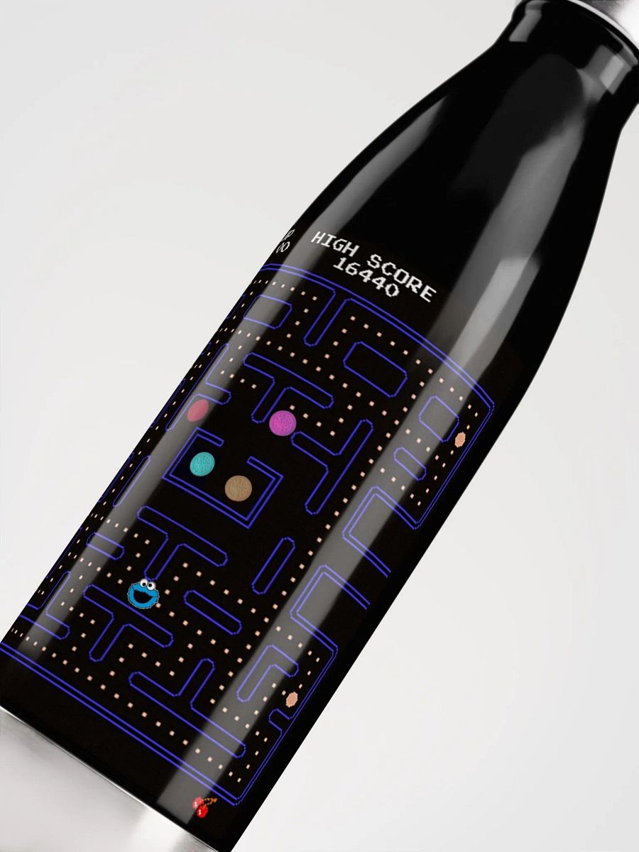 Maria monster inside an arcade Water Bottle product image (5)
