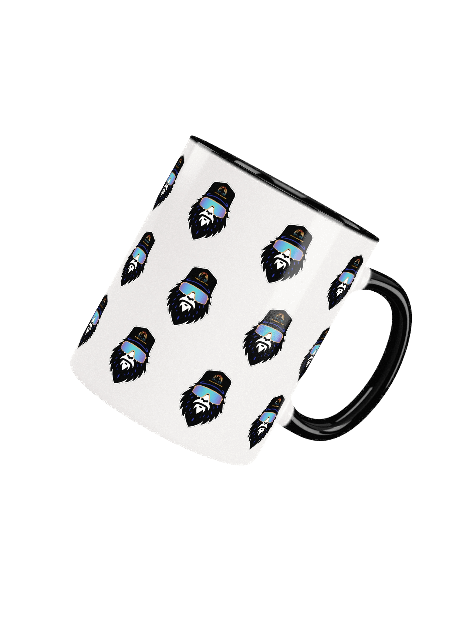 Destination Bigfoot Bronco Bigfoot Monogram Ceramic Mug with Color Inside (Multiple Colors Available) product image (47)