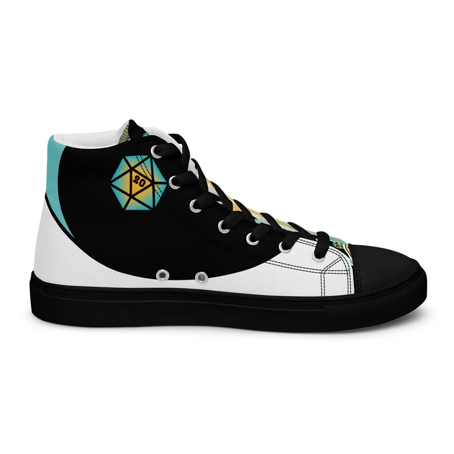 d20 Yin Yang Gradient Hi-Tops product image (1)