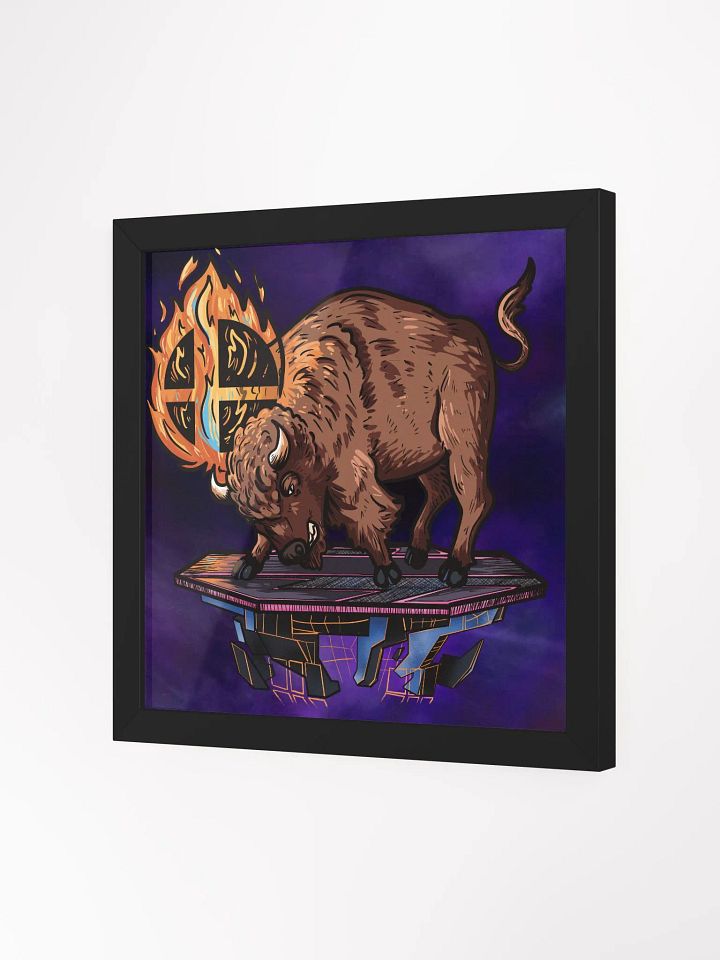 Buffalo Destination Framed Print product image (2)