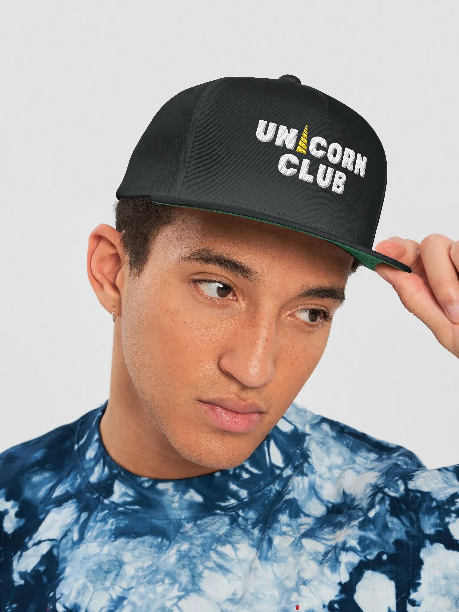 "The Unicorn Club" Snapback - Gold Horn product image (3)