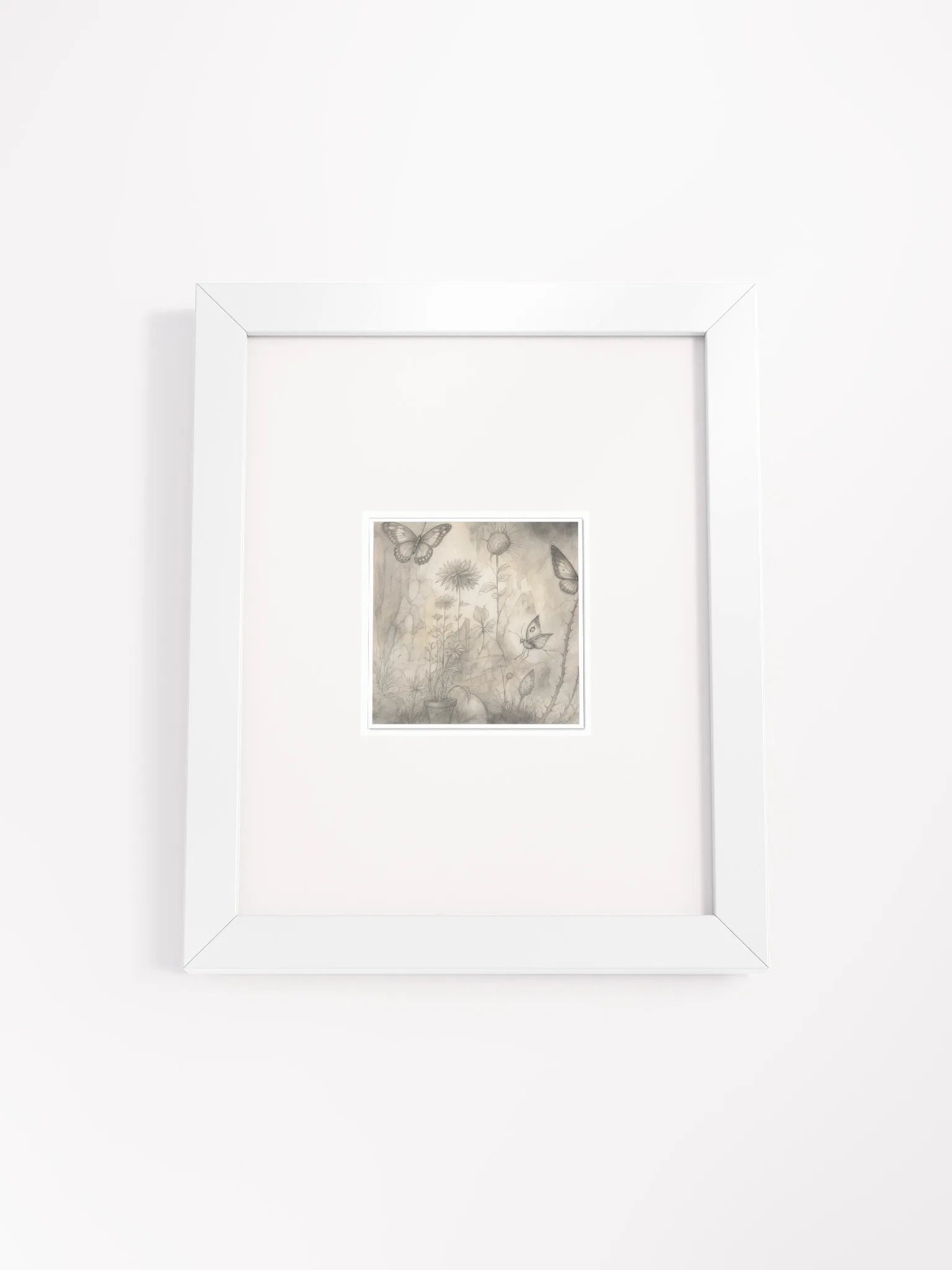 The Secret Garden Sketchbook Artprint Framed product image (1)