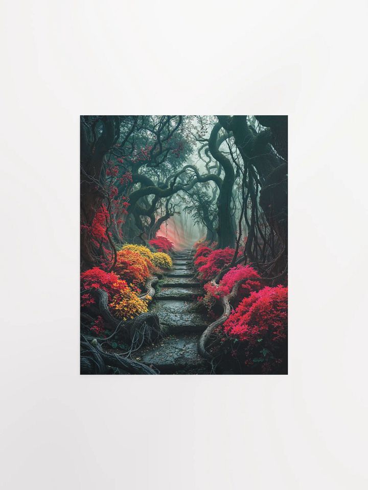 Path of Crimson Whispers Matte Poster product image (1)