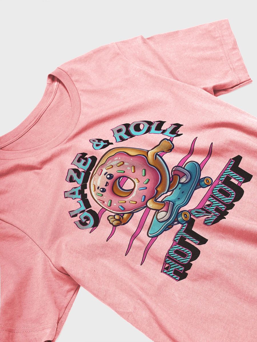 Glaze And Roll Hot Shot Skater Doughnut Tee product image (38)