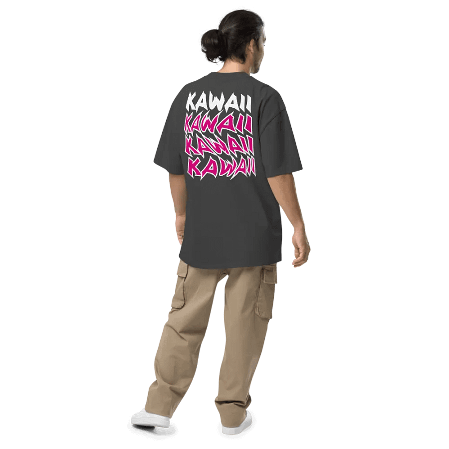 BUIII Kawaii Pink: Premium Oversized T-Shirt product image (7)