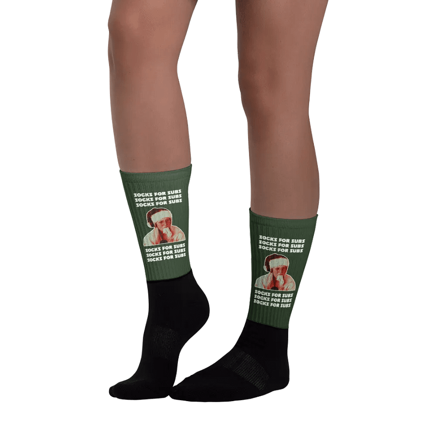 SOCKS FOR SUBS | SOCKS GREEN product image (3)