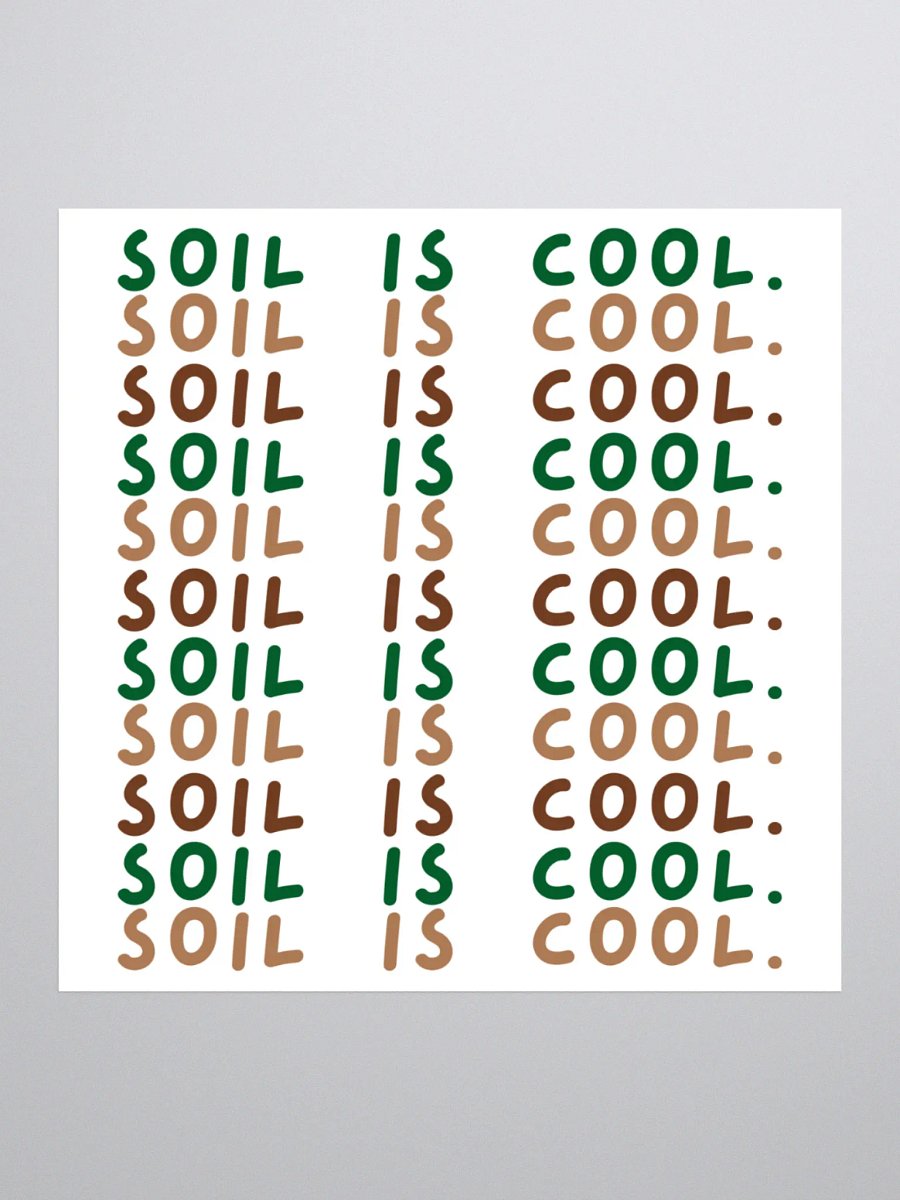 Soil is Cool Sticker product image (1)
