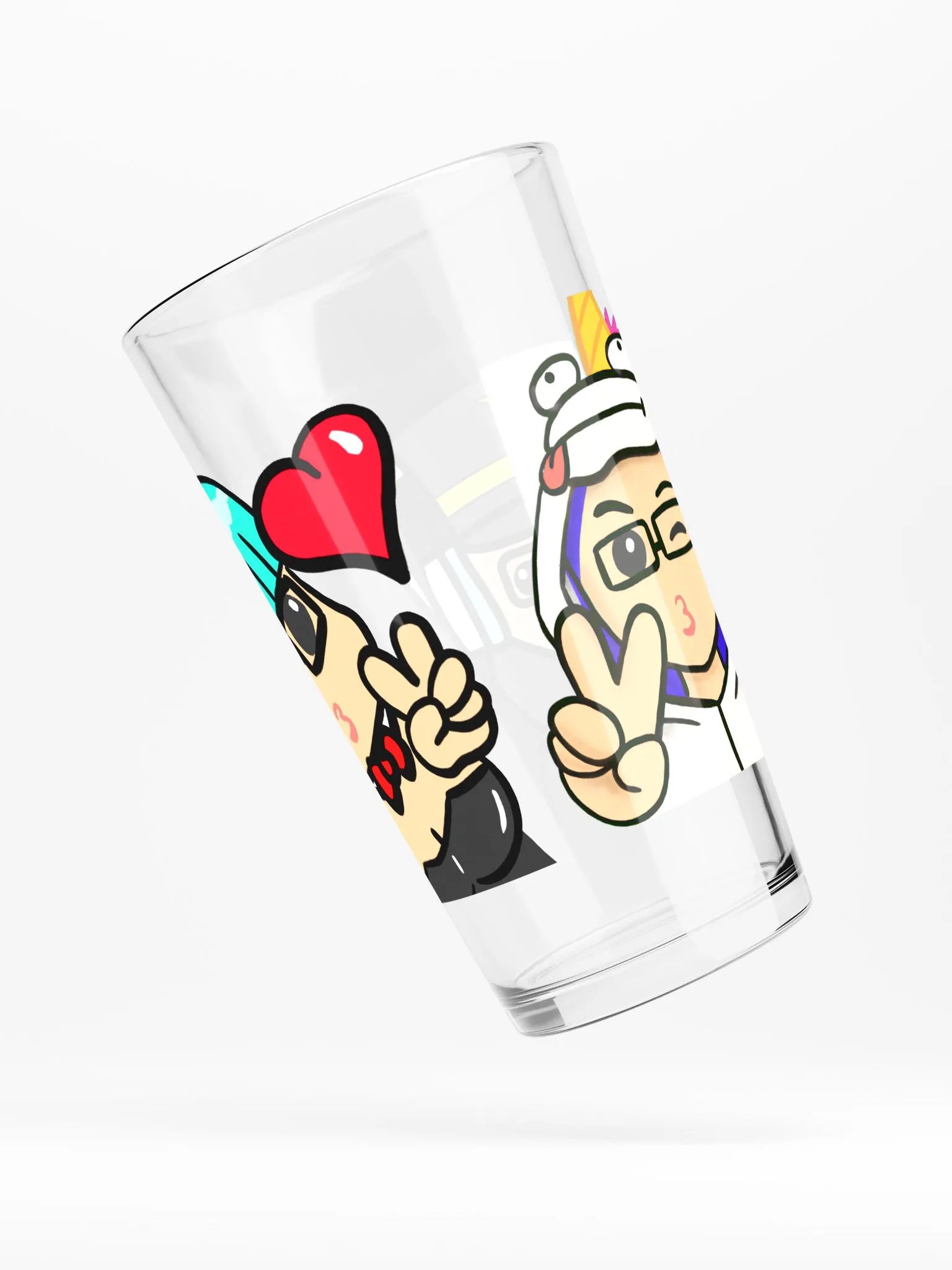 Hayley Cosplay Pint Glass product image (4)