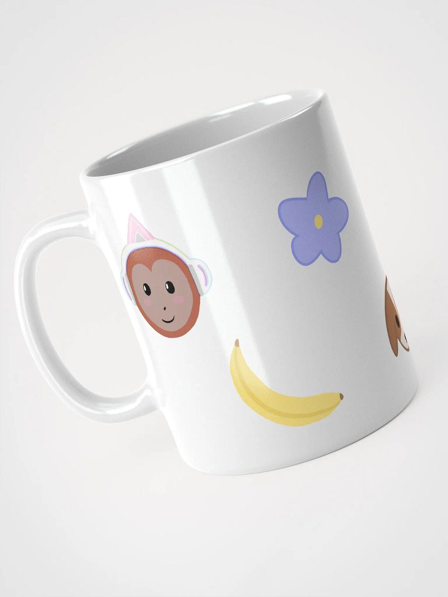Silly white mug for beverages and such product image (3)
