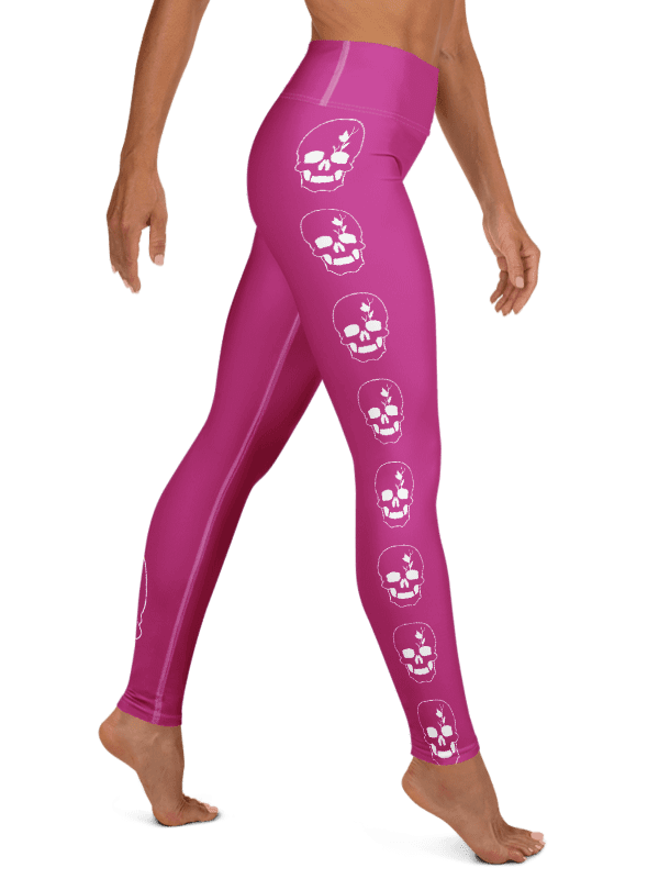 Bubble Gum Skull Leggings product image (1)